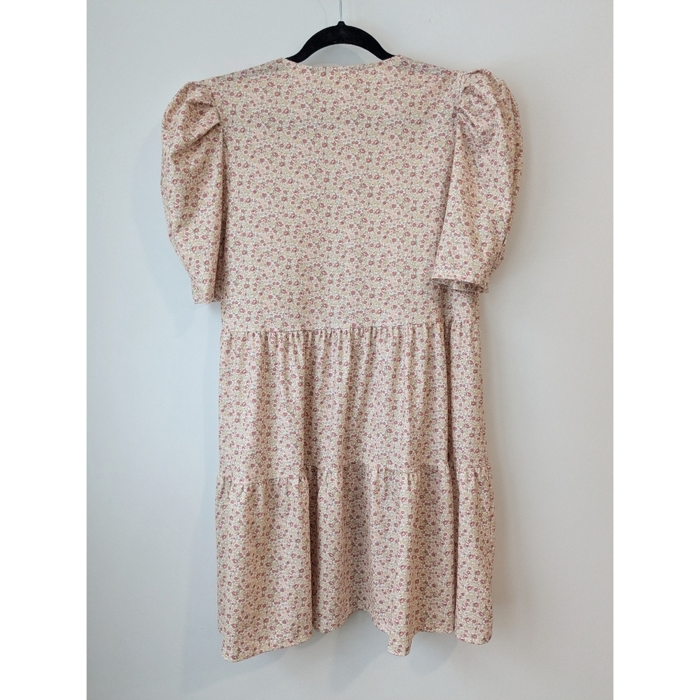 NEW Hyacinth House Follie Puff Sleeve Mini Dress - Picture 7 of 7